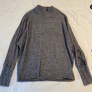 Out from under pullover sweater